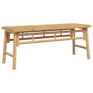 lavice Hnědá 110 x 38 x 45 cm bambus - obrázek 2