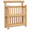 vidaXL Seinariiul Seinale kinnitav Neutraalne 40 x 13 x 44 cm Bambus