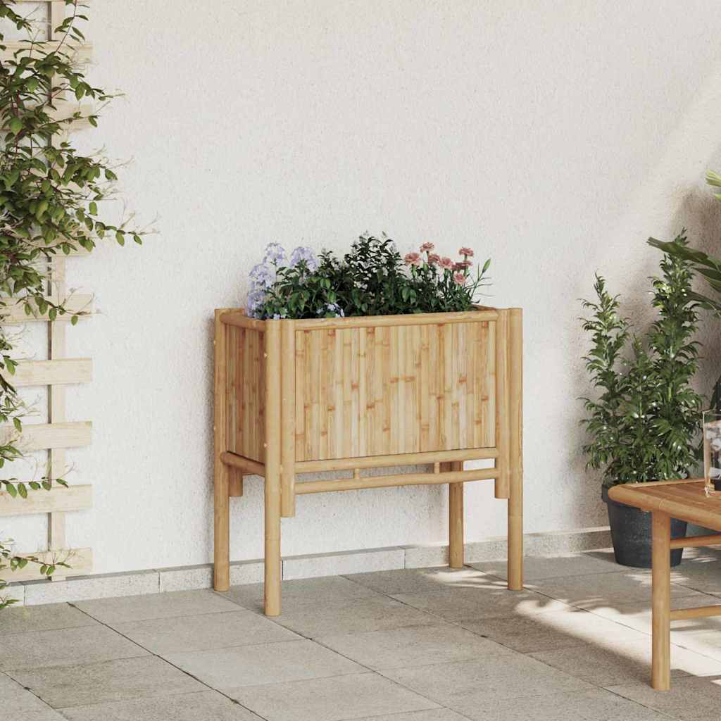 Thumbnail - vidaXL Garten-Hochbeet Braun 70 x 35 x 70 cm Bambus
