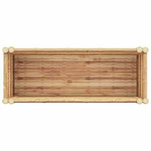 Vyvýšený záhon Hnědá 90 x 35 x 70 cm bambus - obrázek 8