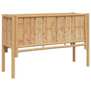 Vyvýšený záhon Hnědá 110 x 35 x 70 cm bambus - obrázek 2