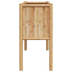 Vyvýšený záhon Hnědá 110 x 35 x 70 cm bambus - obrázek 7