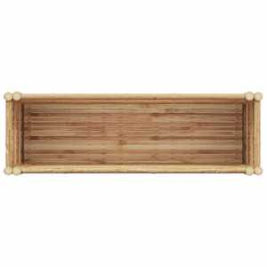 Vyvýšený záhon Hnědá 110 x 35 x 70 cm bambus - obrázek 8