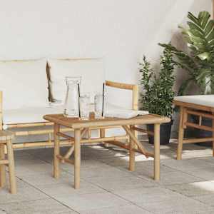 Klubska miza Rjava 70 x 40 x 36 cm Bambus