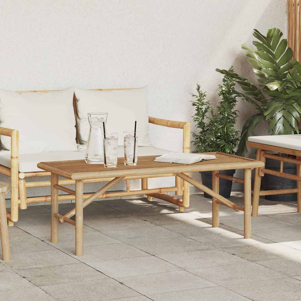 vidaXL Masă de cafea Maro 110 x 50 x 43 cm Bambus