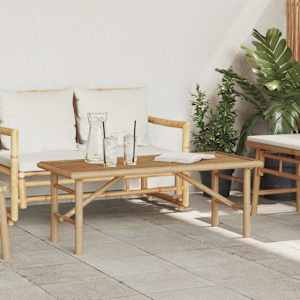 Klubska miza Rjava 110 x 50 x 43 cm Bambus