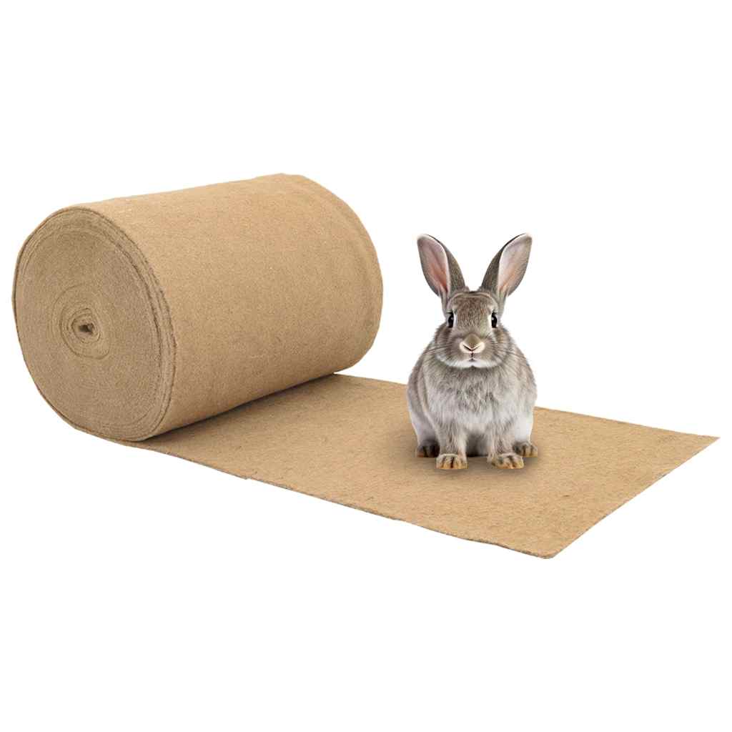 vidaXL jutematte for gnagere 0,5x25 m 5 mm
