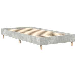Rám postele Betonově šedá 203 x 93 x 25 cm kompozitní dřevo - obrázek 7