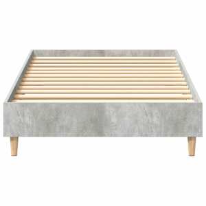 Rám postele Betonově šedá 203 x 93 x 25 cm kompozitní dřevo - obrázek 5