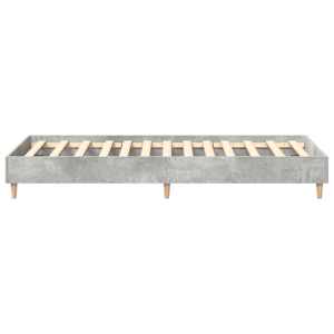 Rám postele Betonově šedá 203 x 93 x 25 cm kompozitní dřevo - obrázek 6