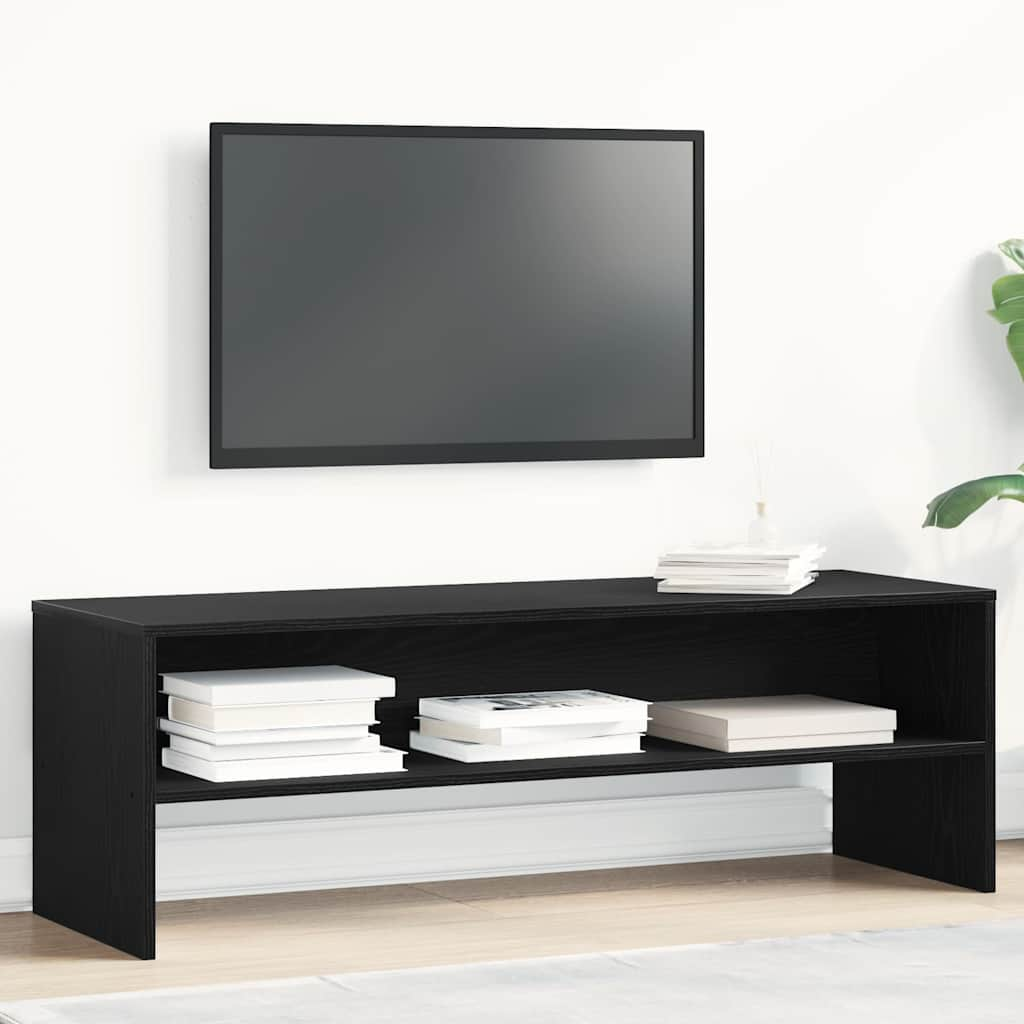 vidaXL Dulap TV Stejar negru 120x40x40 cm Lemn prelucrat