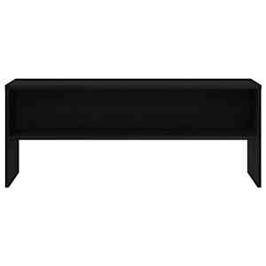 TV skříňka Černý dub 100x40x40 cm Dřevěná konstrukce - obrázek 5