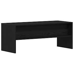 TV skříňka Černý dub 100x40x40 cm Dřevěná konstrukce - obrázek 7