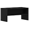 vidaXL telerikapp Must tamm 80x40x40 cm Engineered Wood