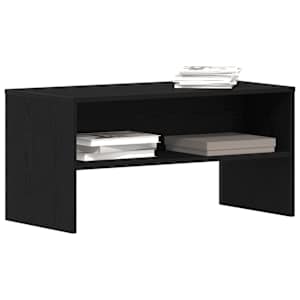 TV skříňka Černý dub 80x40x40 cm Dřevěná konstrukce - obrázek 4