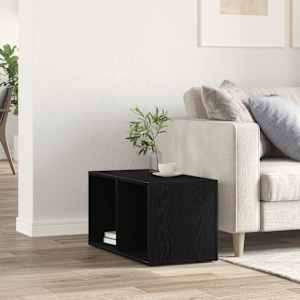 LP úložný box černý dub 71x34x36 cm kompozitní dřevo - obrázek 3