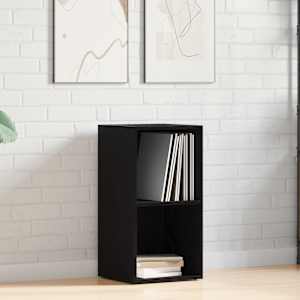 LP úložný box černý dub 71x34x36 cm kompozitní dřevo - obrázek 1