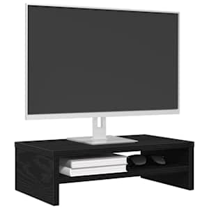 Stojan na monitor černý dub 42 x 24 x 13 cm, dřevo - obrázek 4