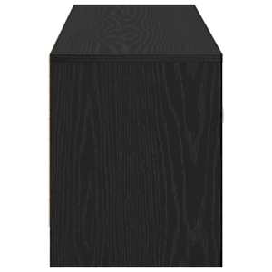 TV stolek černý dub 102 x 30 x 37,5 cm, dřevo - obrázek 7