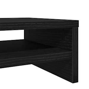 Stojan na monitor černý dub 100 x 24 x 13 cm, konstrukční dřevo - obrázek 8