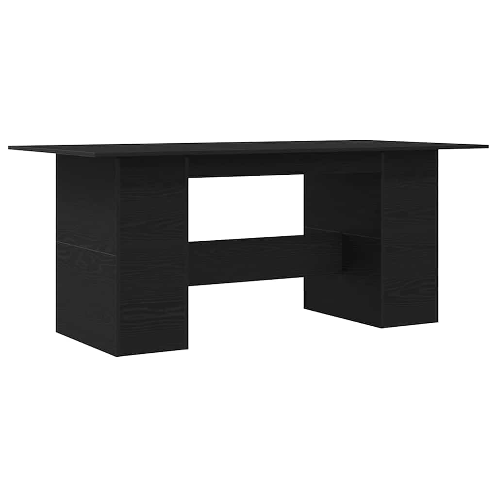 Thumbnail - vidaXL Esstisch Schwarze Eiche 180x90x76 cm Holzwerkstoff