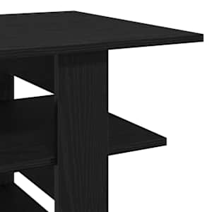 Konferenční stolek Černý dub 102 x 55 x 42 cm kompozitní dřevo - obrázek 8