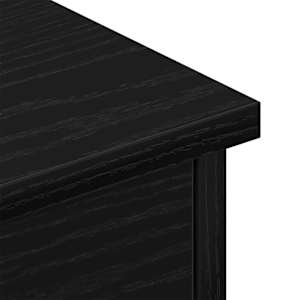 Nástěnná skříňka Černý dub 60 x 26 x 18,5 cm kompozitní dřevo - obrázek 9