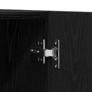 Šatní skříň Černý dub 90 x 52 x 200 cm kompozitní dřevo - obrázek 9