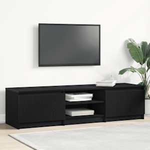TV stolek černý dub 140 x 40 x 36 cm, dřevo - obrázek 1