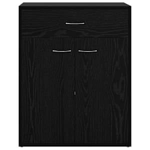 Servírovací skříň Černý dub 60 x 30 x 75 cm Kompozitní dřevo - obrázek 6