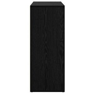 Servírovací skříň Černý dub 60 x 30 x 75 cm Kompozitní dřevo - obrázek 7