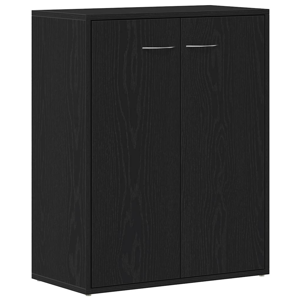 Thumbnail - vidaXL Sideboard Schwarze Eiche 60x30x75 cm Holzwerkstoff