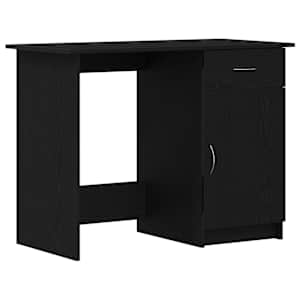 vidaXL Laud Must tamm Tehispuit 100 x 50 x 76 cm