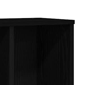 Knihovna černý dub 50x25x104 cm kompozitní dřevo - obrázek 9
