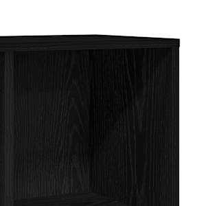 Knihovna černý dub 98 x 29 x 97,5 cm kompozitní dřevo - obrázek 9