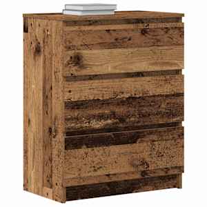 Příborník old wood 60x35x76 cm kompozitní dřevo - obrázek 4
