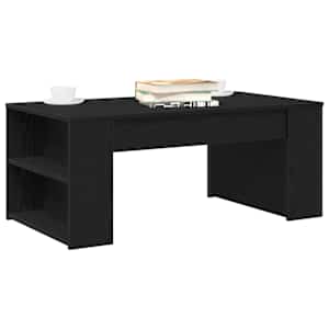 Konferenční stolek Černý dub 102 x 55 x 42 cm kompozitní dřevo - obrázek 3