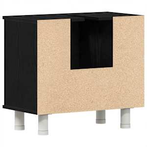Koupelnová skříň Černý dub 60 x 32 x 54 cm Kompozitní dřevo - obrázek 8