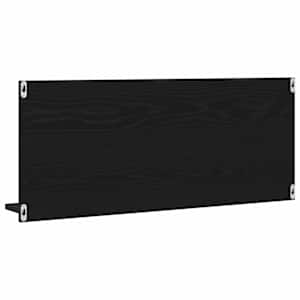 Zrcadlová police Černý dub 90 x 10,5 x 37 cm Kompozitní dřevo - obrázek 5