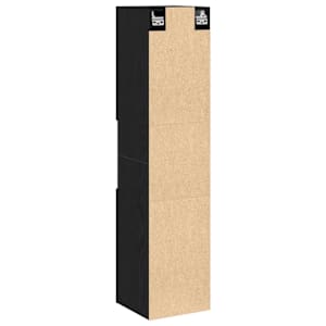 Koupelnová skříň Černý dub 30 x 30 x 130 cm Kompozitní dřevo - obrázek 6