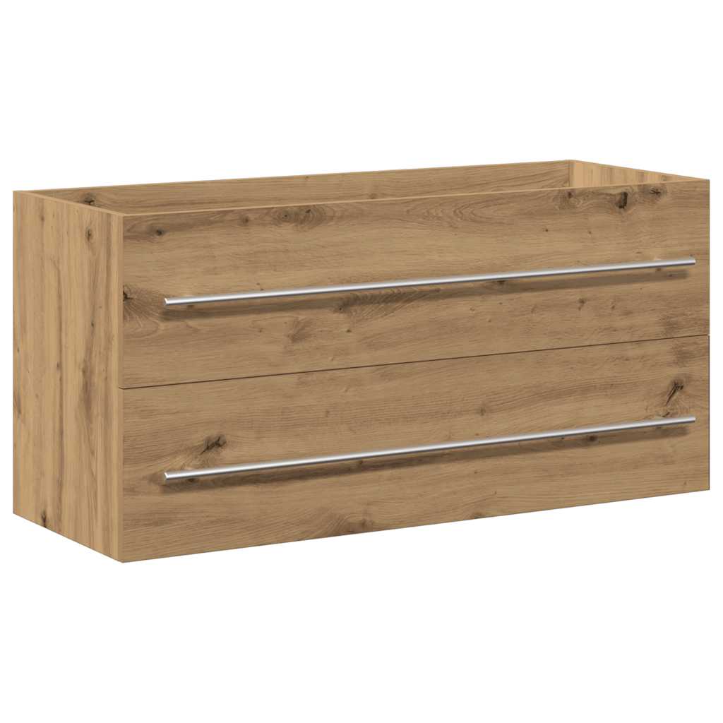 Thumbnail - vidaXL Waschbeckenunterschrank Artisan-Eiche 100x38,5x48 cm