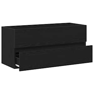 Skříňka pod umyvadlo Černý dub 100x38,5x45 cm kompozitní dřevo - obrázek 5