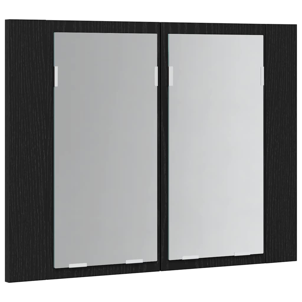 LED Bathroom Mirror Cabinet Washroom Mirror Storage Cupboard Organiser vidaXL - Picture 18 of 168