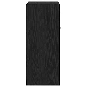 Koupelnová skříň Černý dub 60 x 33 x 80 cm kompozitní dřevo - obrázek 8