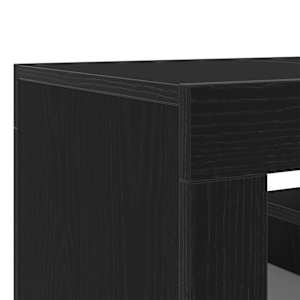 Televizní skříň Černý dub 120 x 35 x 40 cm kompozitní dřevo - obrázek 10