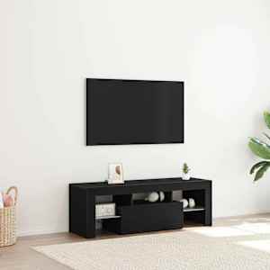Televizní skříň Černý dub 120 x 35 x 40 cm kompozitní dřevo - obrázek 1