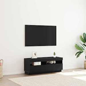 TV omarica Črna Orehovina 100 x 35 x 40 cm Konstruiran les