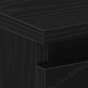 Noční skříňka 2 pcs Černý dub 40 x 30 x 39 cm kompozitní dřevo - obrázek 10