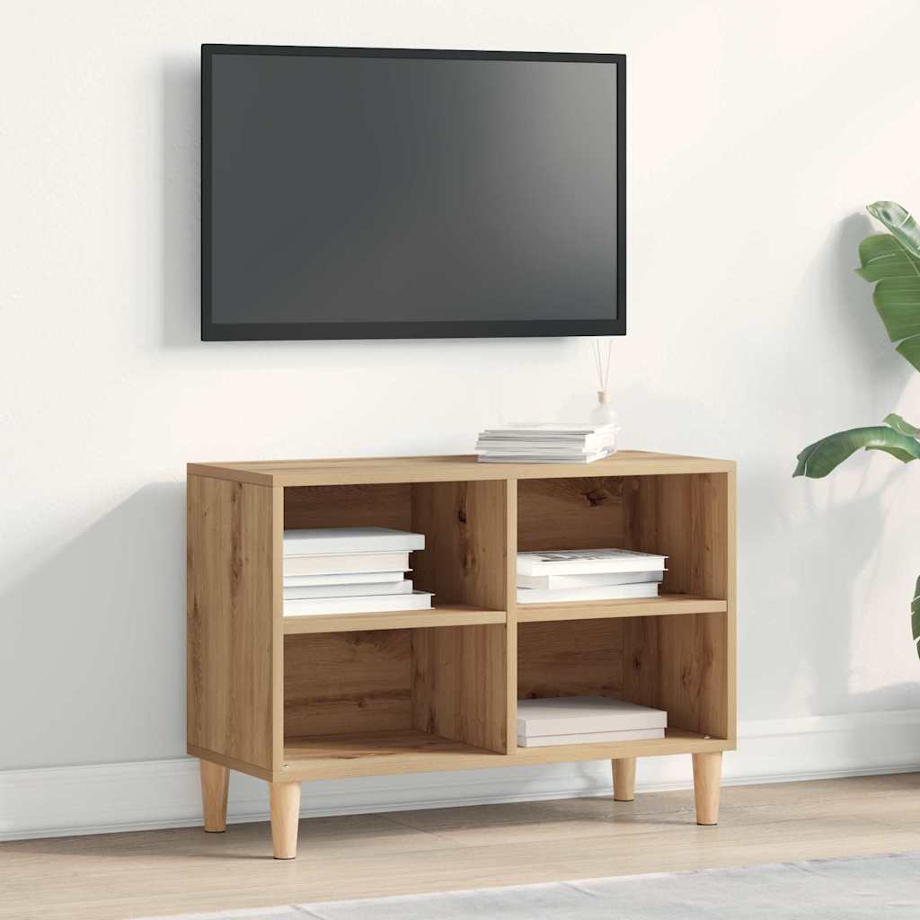 TV-Schrank Artisan Eiche 69,5x30x50 cm aus Holzwerkstoff