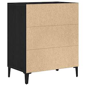 Servírovací skříň Černý dub 57 x 35 x 70 cm kompozitní dřevo - obrázek 5